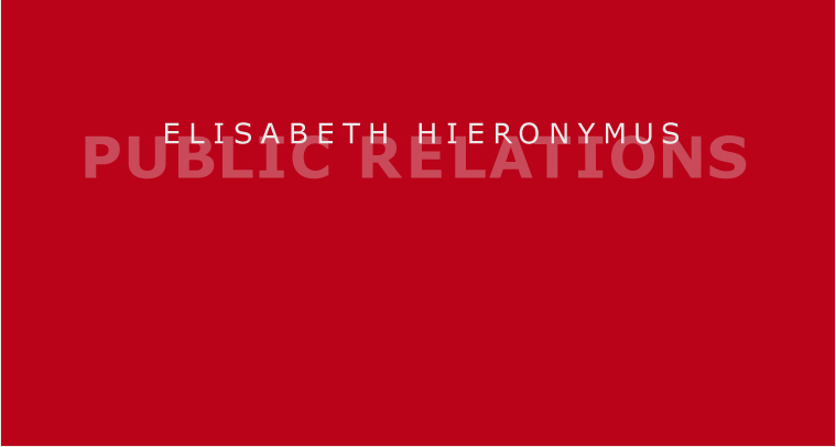 Elisabeth Hieronymus | Public Relations